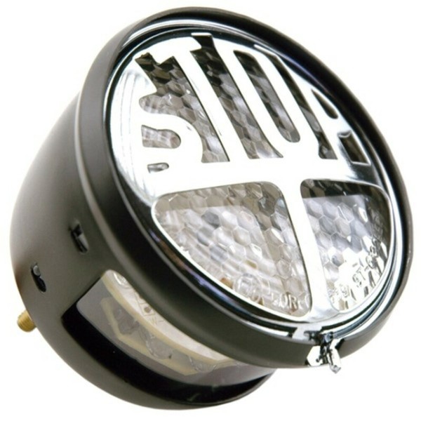 Pilot Custom 12V/1/1W Mit Licht Kennzeichen V Parts FüR Motorrad Ersatzteile-image