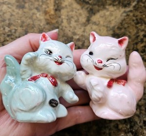 25+ Vintage Cat Salt and Pepper Shakers Japan for sale | Updated