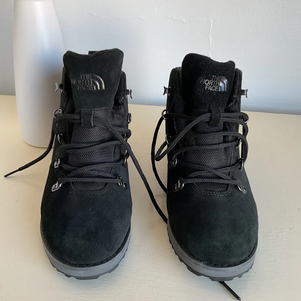 Botas de tornozelo The North Face Kids Jr Ballard impermeável camurça NF0A2T5Y preto tamanho 5 - Imagem 4 de 4