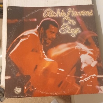 Richie Havens Vinyl 2LP On Stage Stormy Forest 1972 2SF 6012