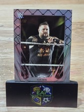 2026 Topps Chrome WWE Kevin Owens Steel Cage Refractor /37