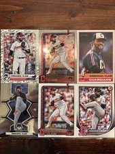 Emmanuel Clase 6 Card LOT! All-Star Game / Heritage / Chrome - Guardians