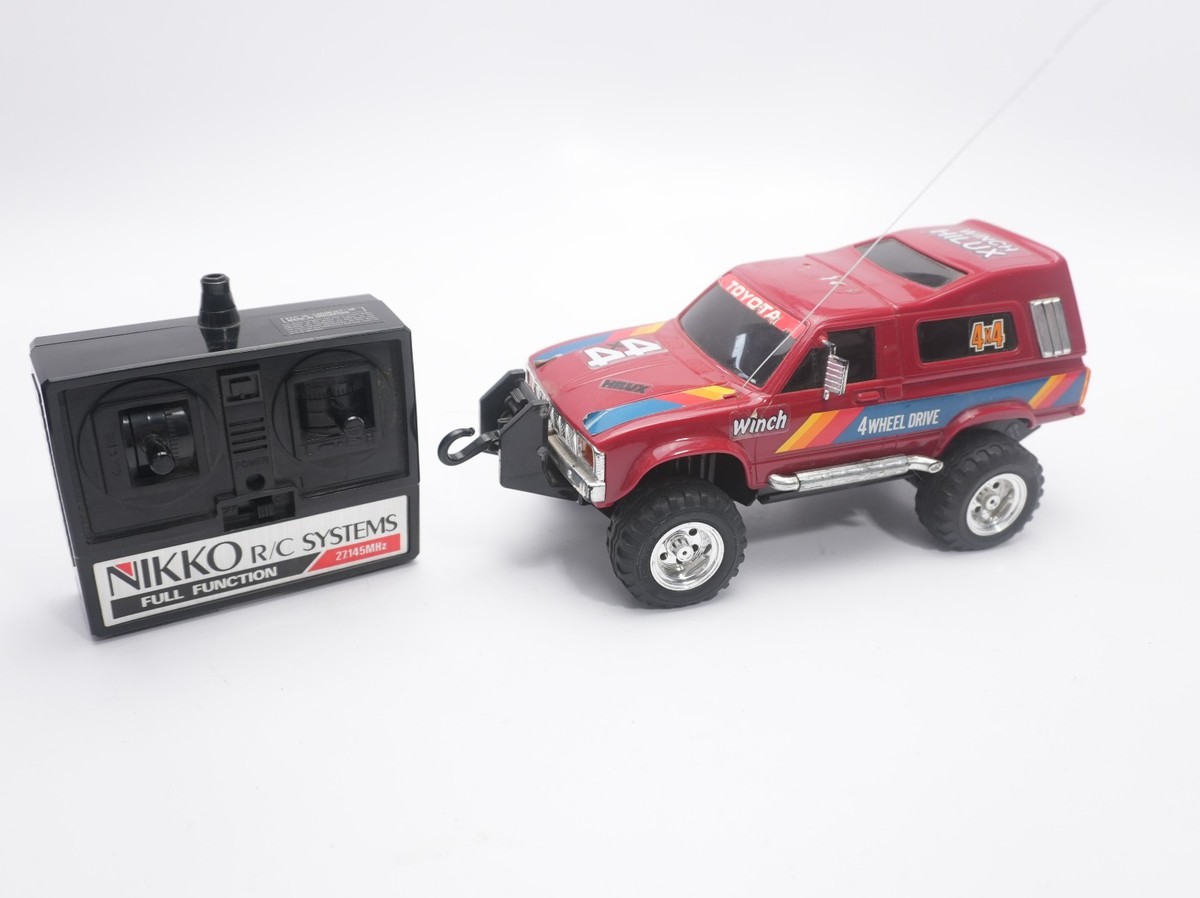 Toyota Hilux 4WD RC Vintage Nikko Toyota Truck w Winch 1982 | eBay