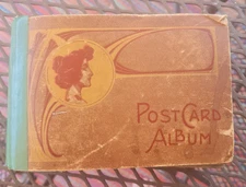 Antique 1895–1915 Postcard Album – UK, Europe, Isle of Man & Colonial Views