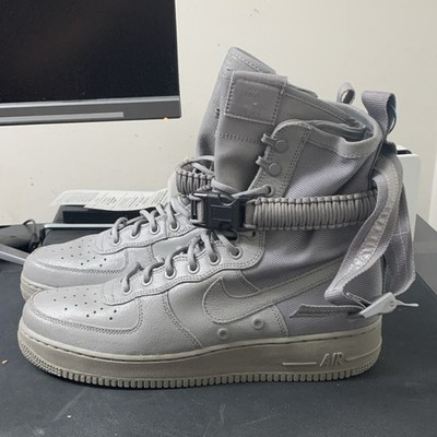 Size 11 Men's- 2017 Brand New No Box Nike SF Air Force 1 QS Dust Grey 903270-001