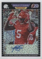 2021 Leaf Pro Set Metal 1989 Black Mojo 5/15 Marquez Stevenson #PA-MS1 Auto 0b2