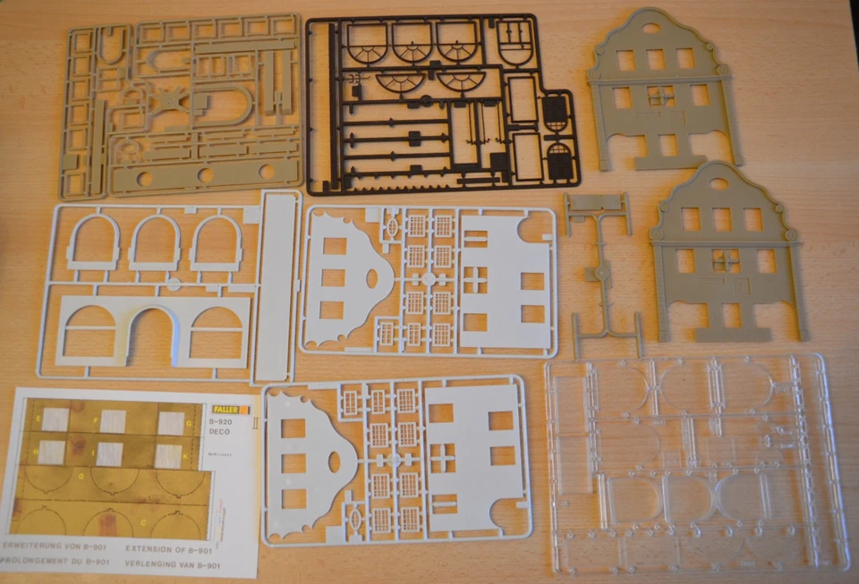 Konvolut Ersatzteile Faller B-900 + B-920 1:87 / H0 - Kitbashing - Bastler - Bild 2 von 4