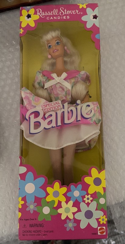 Vintage 1996 Special Edition Russell Stover Barbie #16351 NEW W/ RECEIPT