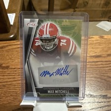 2022 SAGE Low Series - Autographs Max Mitchell #A-MM1 Black (AU, RC)