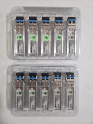 Lot Of 10 NEW Sfp GLC-LH-SMD class 1 Lasser Cisco 1GPBS Dual Lc/pc