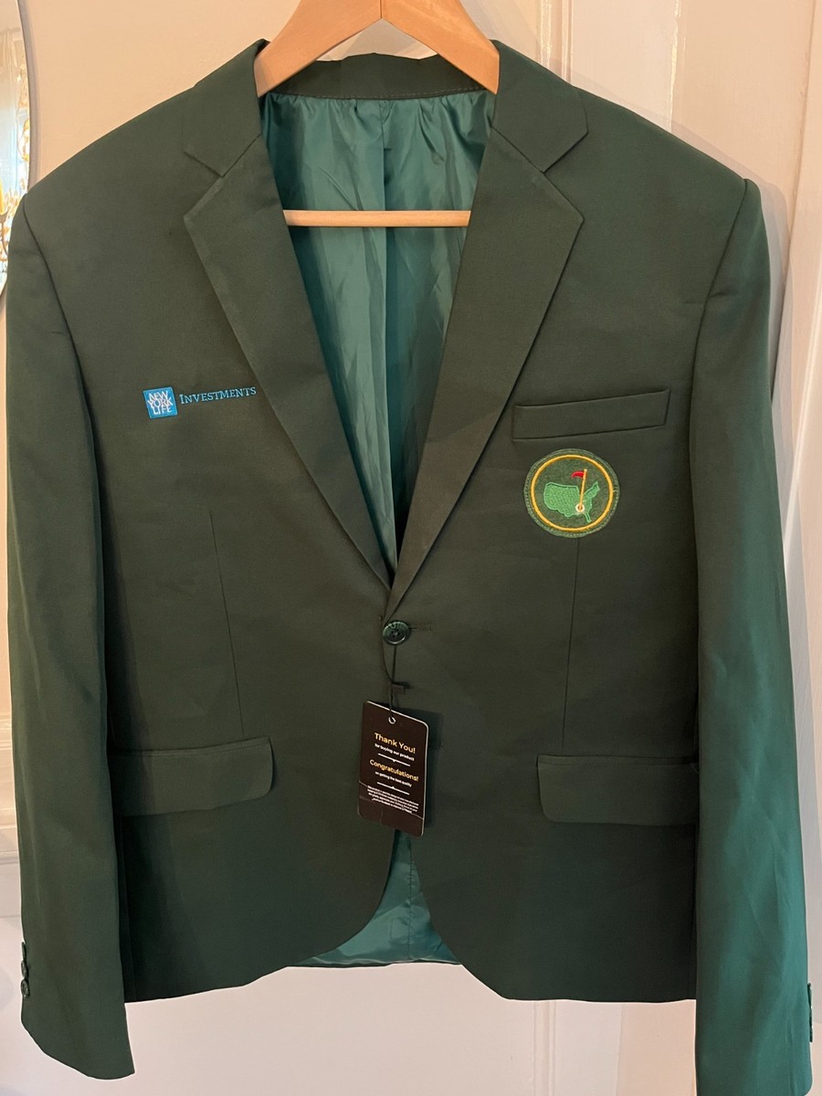 Masters Tournament replica style Green Jacket (sport coat) Tag on