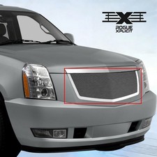 Fits 2007- 14 Cadillac Escalade Chrome Mesh Front Main Upper Grille Steel Grill Fits 2007- 14 Cadillac Escalade Chrome Mesh Front Main Upper Grille Steel Grill