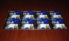 Lot of 8 MEMOREX CD-R Blank Disc 700MB 80 Min 40x Multi-Speed Recordable SEALED