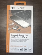Hyper HyperDrive Next 8 Port USB-C Hub 4K HDMI, USB4/Thunderbol 4 Macbook pro ai