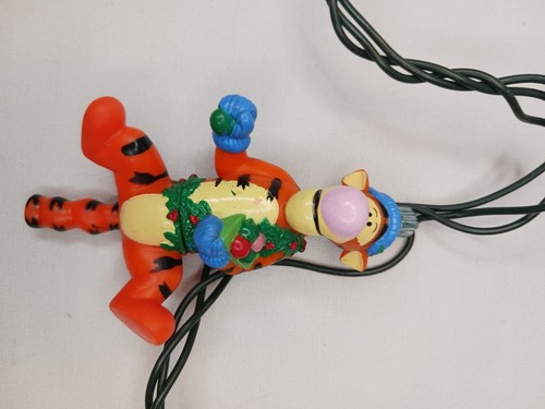 Vintage Noma Disney Winnie Puuh Tigger Ferkel Weihnachten Innen/Außen Licht - Bild 10 von 12