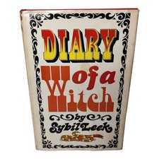 Diary of a Witch Sybil Leek 1968 Occult Wicca Hard