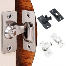 For Sliding Door Bolt Lock Stainless Steel Construction 90 Degree Right Angle