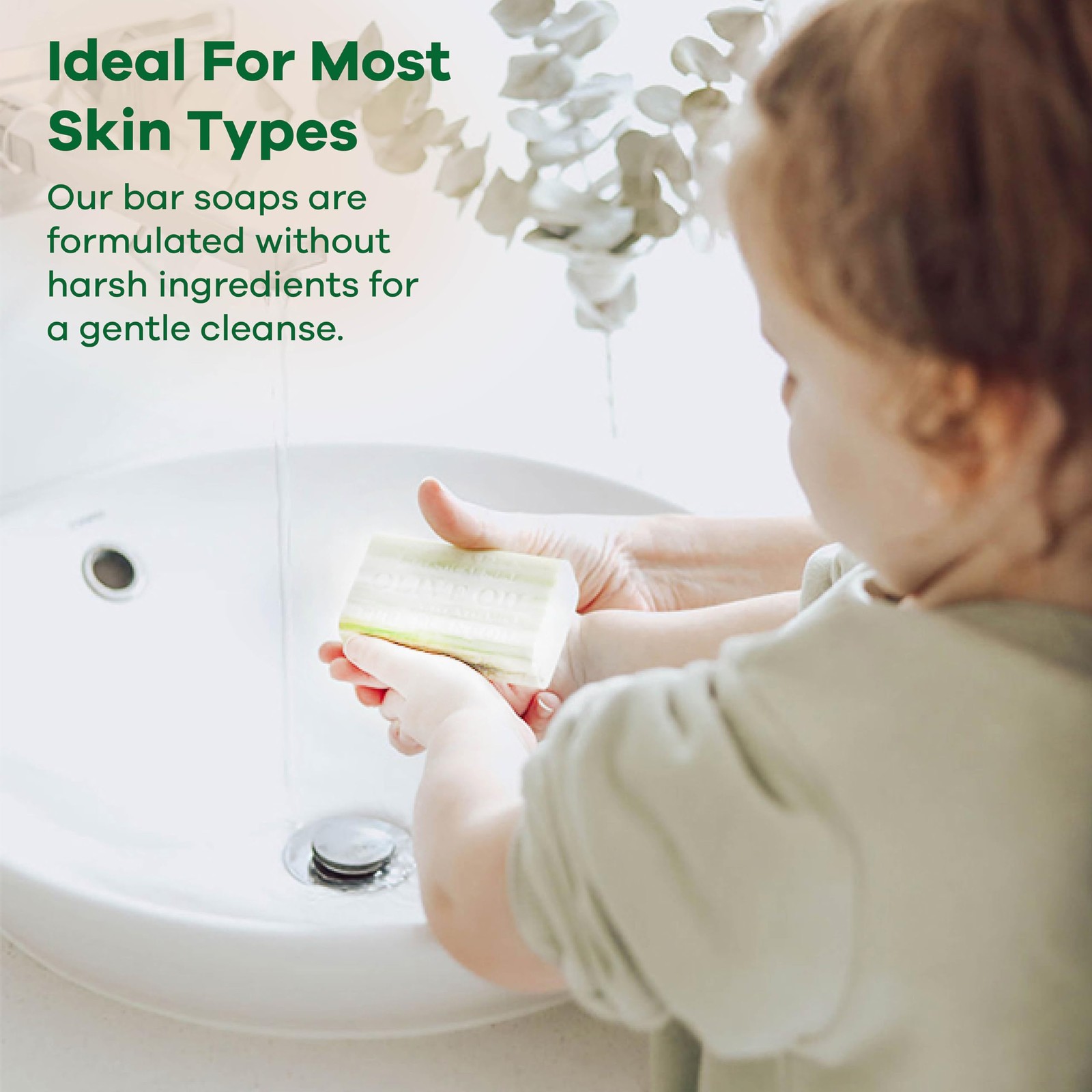 Goats Milk Bars, 6.6 oz Each, Pack of 8, Triple Milled with Soya Bean Oil & O...