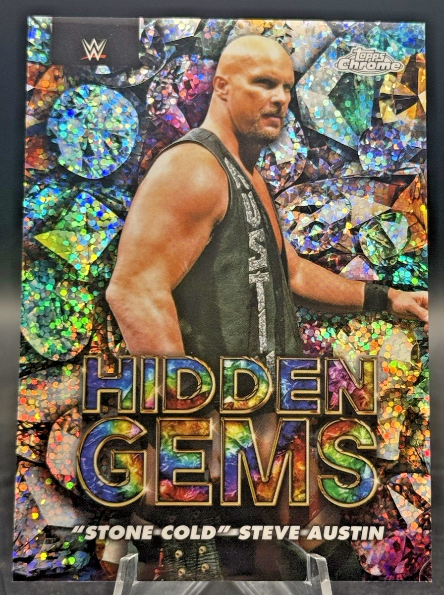 Steve Austin 2025 Topps Chrome WWE Hidden Gems #HG-SC | eBay