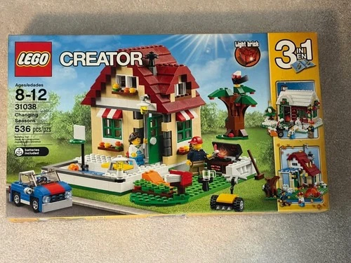 31038 LEGO CREATOR CHANGING SEASONS 536 PIECES NEW SEALED