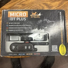 DT Systems Micro-iDT Plus Remote Dog Training Collar 900yd Expandable Trainer