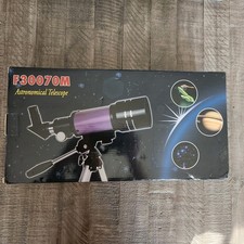 F30070M 70mm Astronomical Telescope w/ Tripod - Beginner Kids Starter Scope