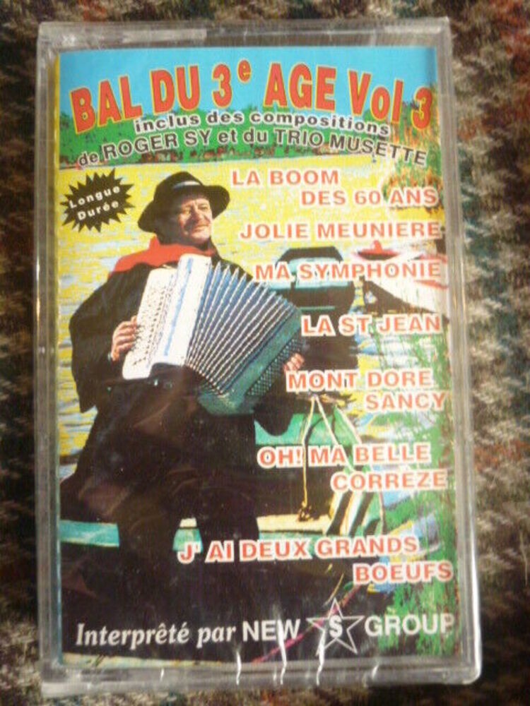 Baile Del 3er Edad: Vol.3 /Cinta De Audio-K7 NUEVO S GRUPO N126
