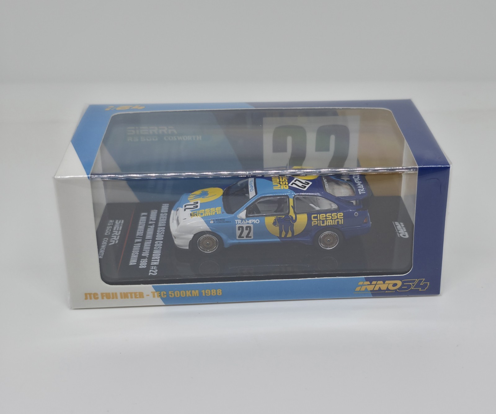 INNO 64 FORD SIERRA 1988 RS500 COSWORTH NO.22 1/64 NEW (F8)