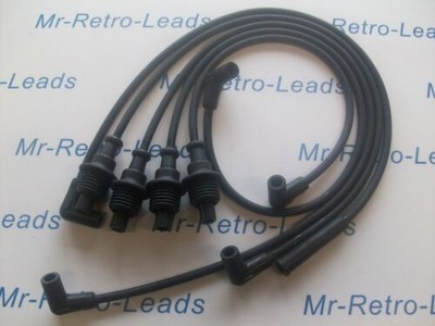 BLACK 8MM PERFORMANCE IGNITION LEADS. RENAULT CLIO 1.8i RSi 8v 19 1.8i CABRIOLET