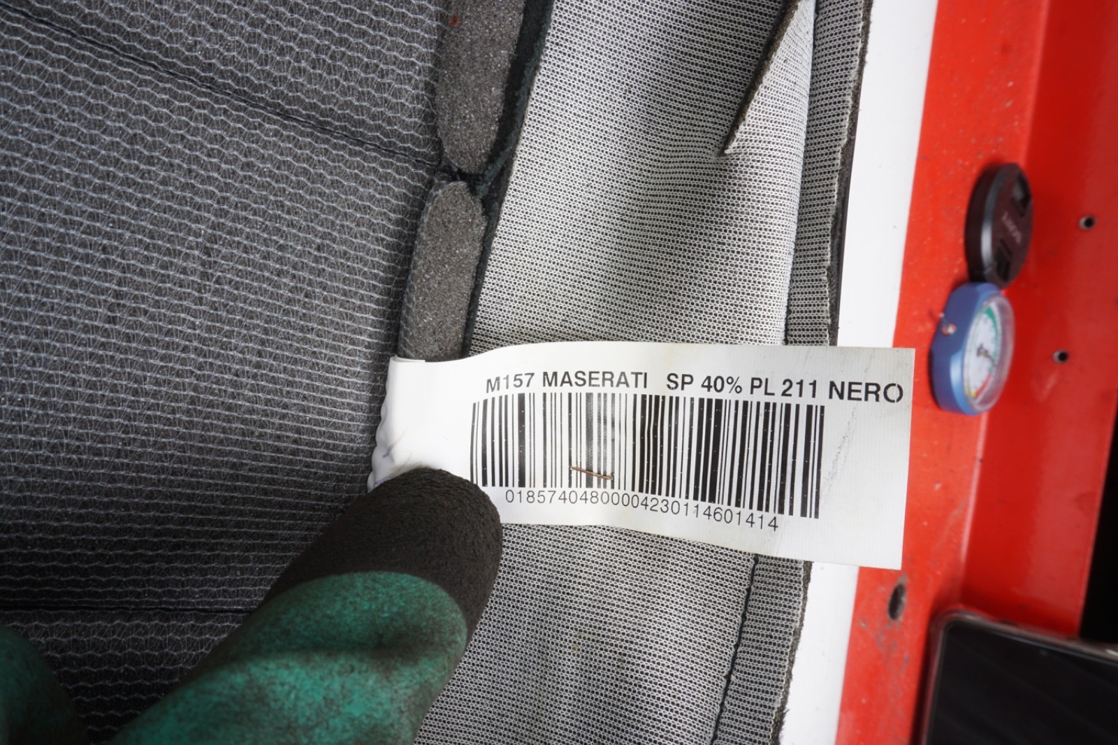 2014-2019 MASERATI GHIBLI REAR SECOND 2ND ROW RIGHT SIDE UPPER SEAT BACKREST OEM