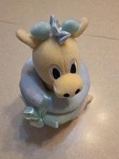 Kids II Baby Plush Giraffe Rattle Ring Stacker Colorful