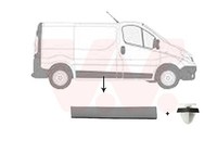 VAN Wezel Zier-/Schutzleiste, Seitenwand Rechts Passend FüR Fiat Opel Renault