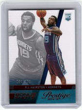 2014-15 Panini Prestige #182 P.J. Hairston Bonus Shots Red #34/199