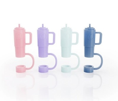 Tupperware Big T Straw Stopper Cover Set 4 New