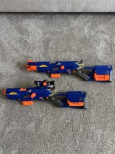 Nerf N-Strike Longstrike CS-6 Sniper Blaster with attachments. Set Of Two 
