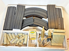 Aurora Thunderjet Slot Car Track Set Lot Vintage 1960s Model Motoring See List