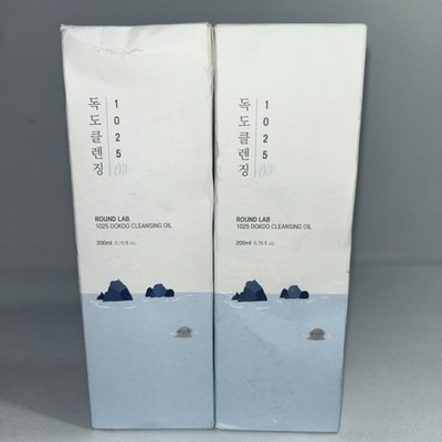 2 New Round Lab 1025 Dokdo Cleansing Oil, Skincare, 6.76 Fl Oz Each 