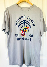 WNBA Indiana Fever Gray T-Shirt Size XL