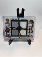 2025 Topps Museum - Ohtani Betts Freeman Teo Quad Jersey Relic 5/25 Dodgers