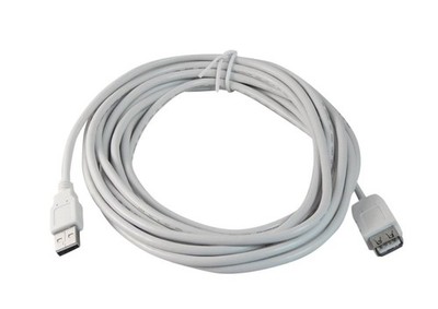 Your Cable Store 15 Foot USB 2.0 Extension 15 feet, White 
