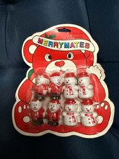 Vintage 90s Merrymates Christmas Pony Holders Hair Ties Sealed New Lot of 2 Pack