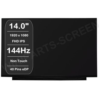Ersatz für ASUS ROG GA401IU-HE LCD Bildschirm 14'' LED FHD IPS Matt Display UK
