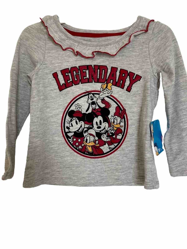 New Mickey Mouse Baby Girls Shirt-Size 2T