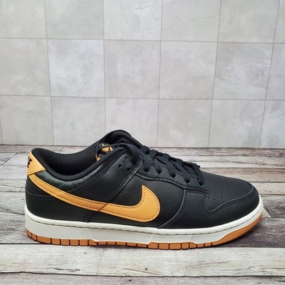 Buy Size 9.5 - Nike Men's Dunk Low Black Amber Brown online | eBay