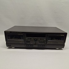 Vintage 1994 Technics RS-TR373 Stereo Dual Cassette Deck Auto Reverse Japan