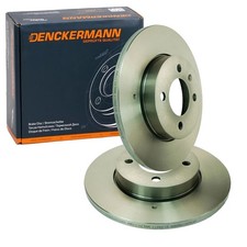 2x DENCKERMANN BREMSSCHEIBEN 255,6mm VOLL VORNE passend für SEAT INCA TOLEDO VW 