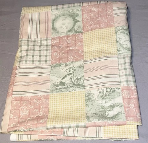 John Wolf Richloom Hey Diddle Diddle Nursery Rhyme Fabric Drapery Material