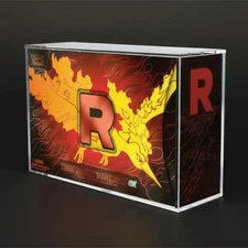 *PRE-ORDER* Acrylic Case For Team Rocket Moltres UPC - SHIPS DEC/JAN