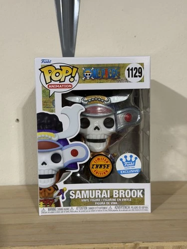 Funko Pop! Vinyl:One Piece - Samurai Brook (Chase) (Metallic) - Funko(Exclusive)