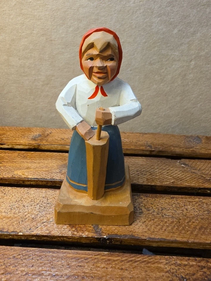 ノルウェー 剣士木彫 人形 HENNING Wood Carving へニング HENNING ノルウェー 剣士木彫 人形 HENNING Wood Carving へニング HENNING